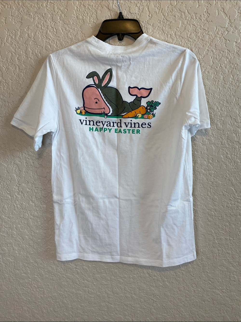 Vineyard Vines Unisex Kids' Happy Easter Whale Graphic Tee Youth Large (16)